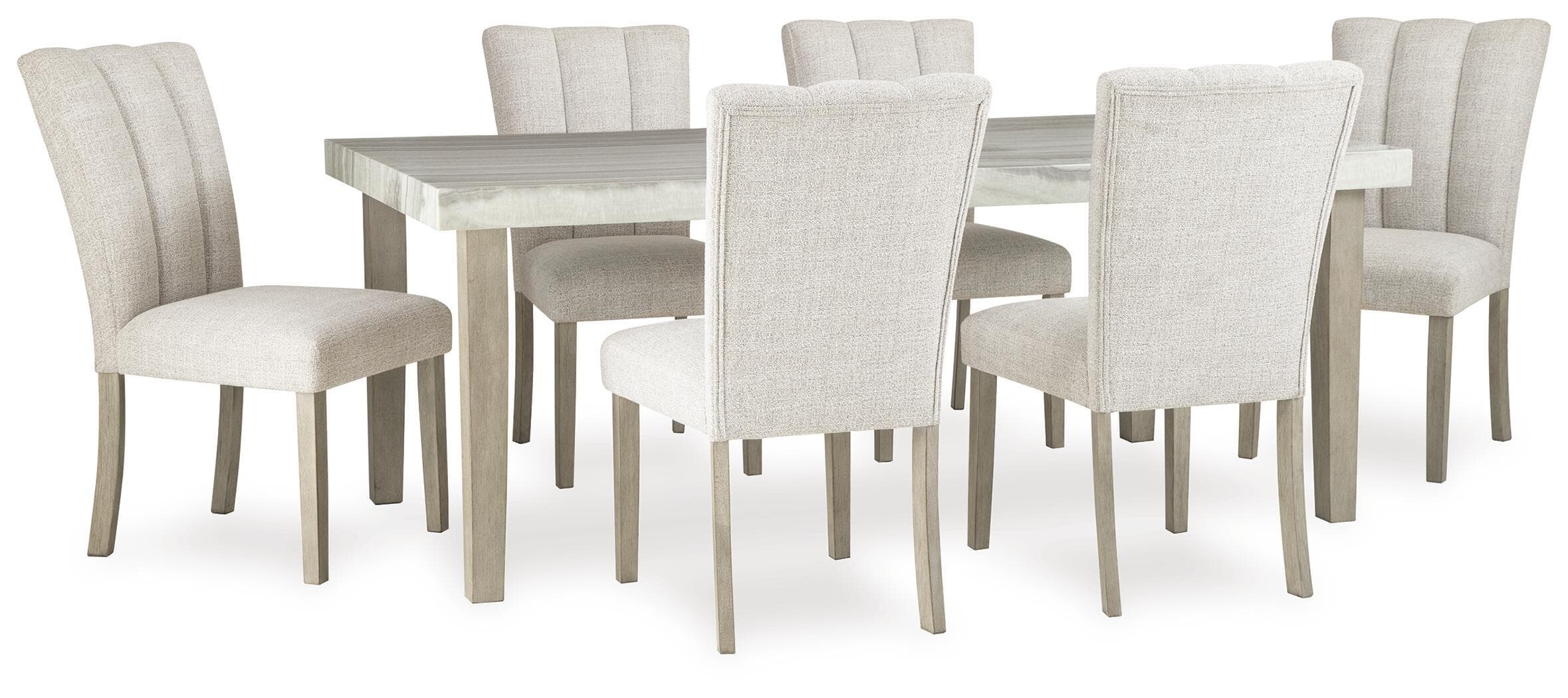 7 Pc. · Dining Table And 6 Chairs