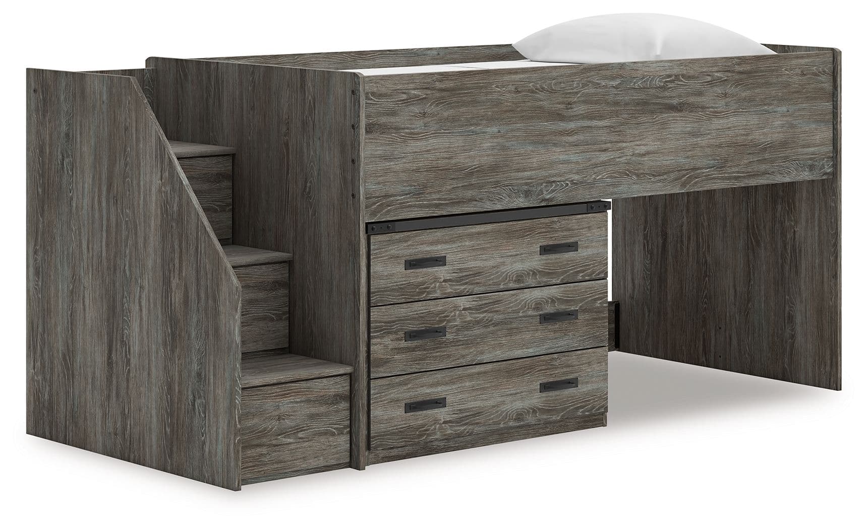 Twin Loft Bed With Drawer Storage