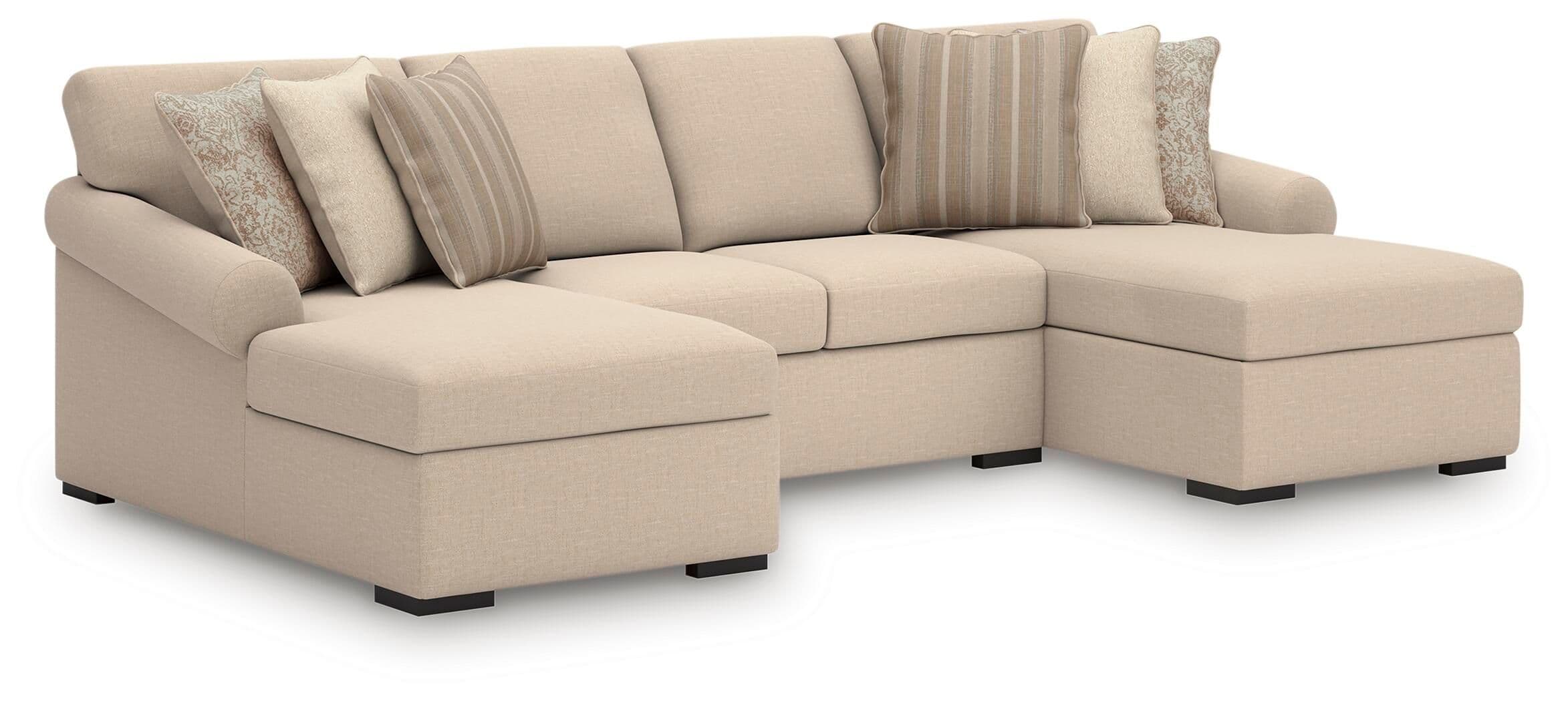 3-Piece Double Chaise Sectional