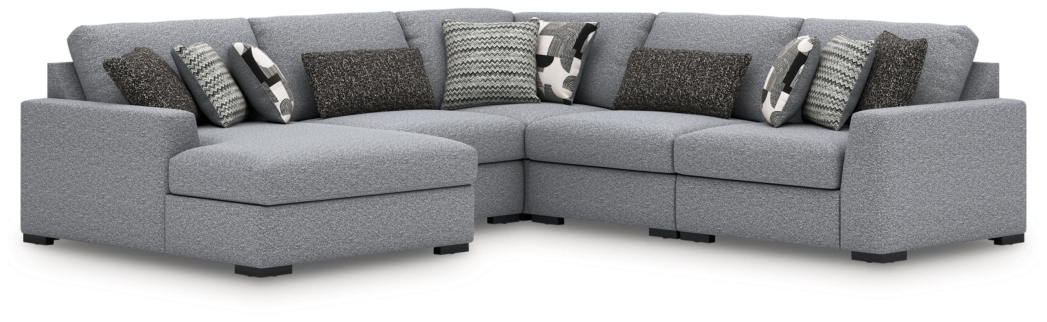 5-Piece Sectional With LAF Corner Chaise