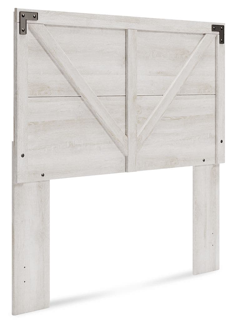 Shawburn - Full Crossbuck Panel HDBD - Whitewash