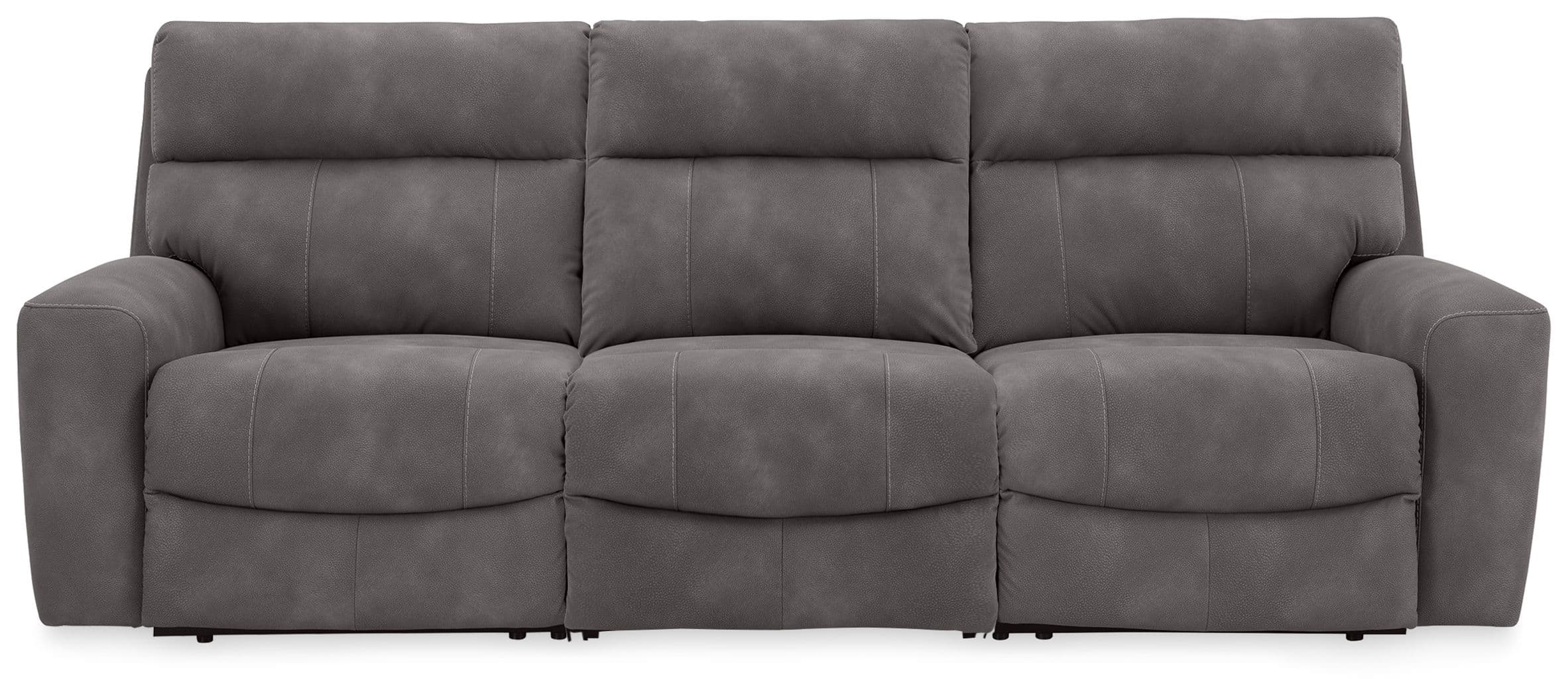 3-Piece Power Reclining Sectional · Slate
