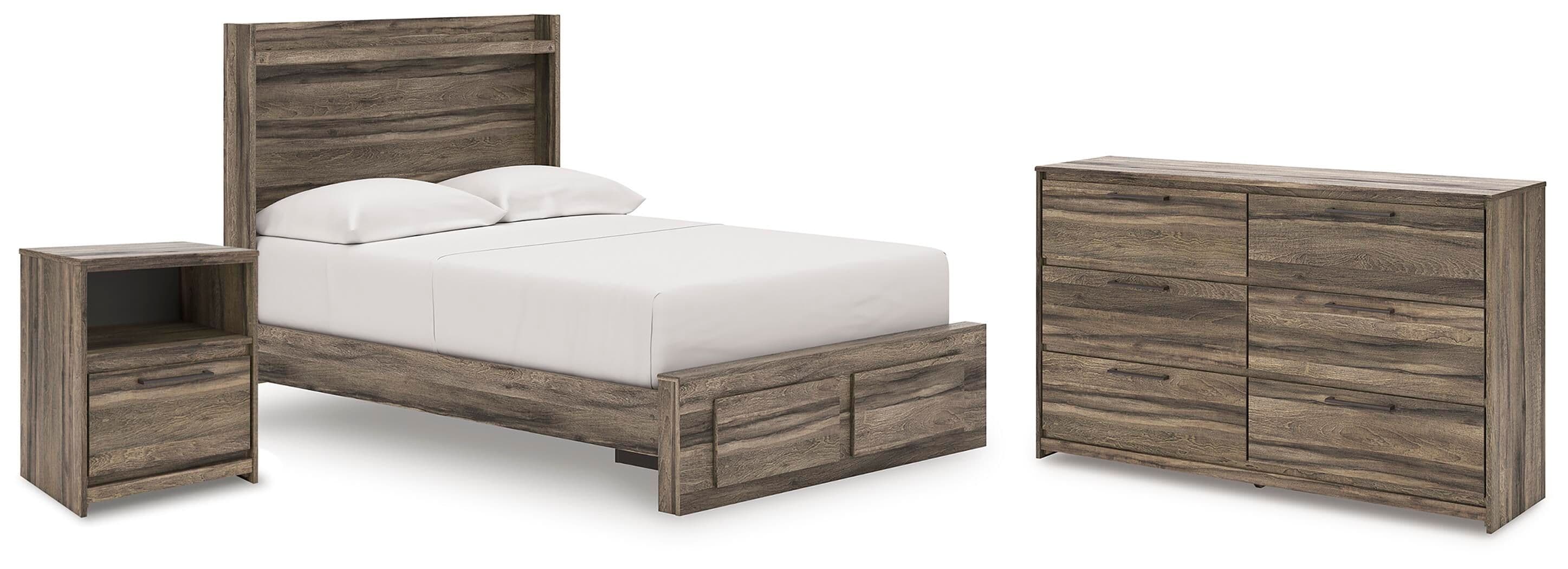 3 Pc. · Full Storage Bed, Dresser And Nightstand
