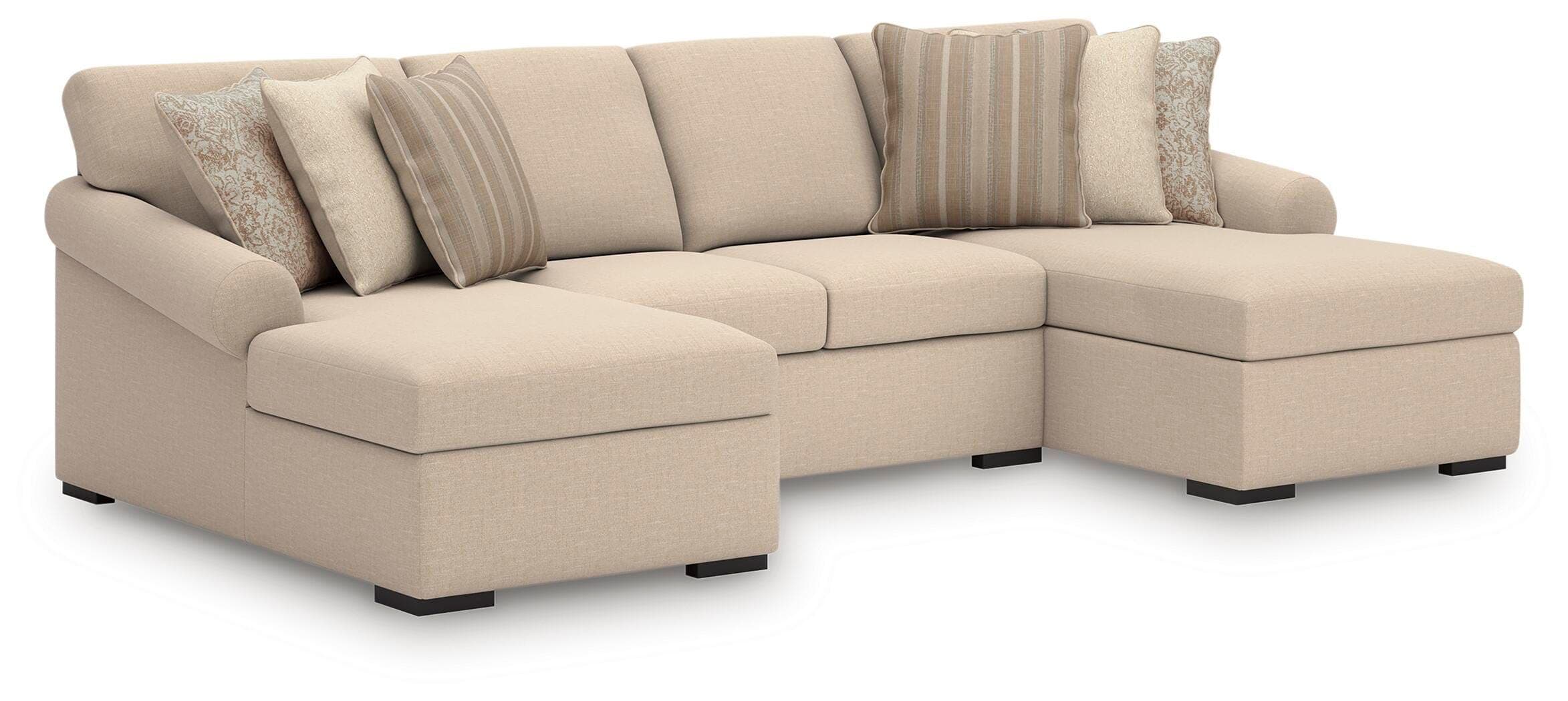 3-Piece Double Chaise Sectional