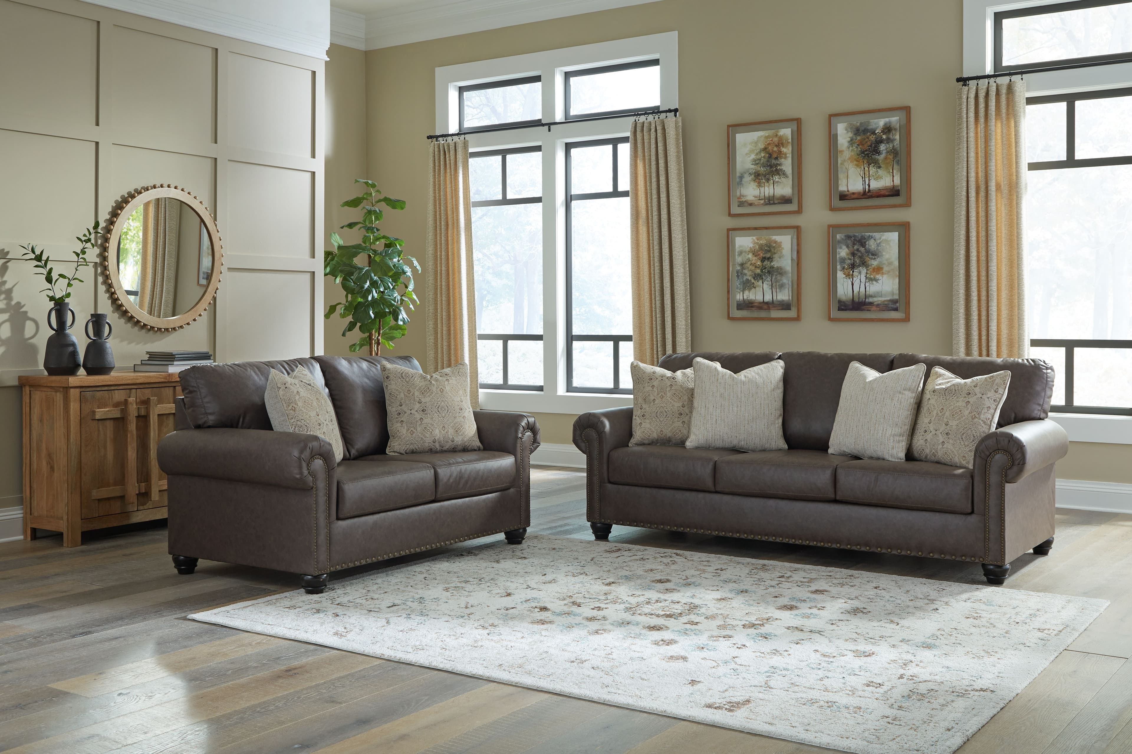 2 Pc. · Sofa, Loveseat