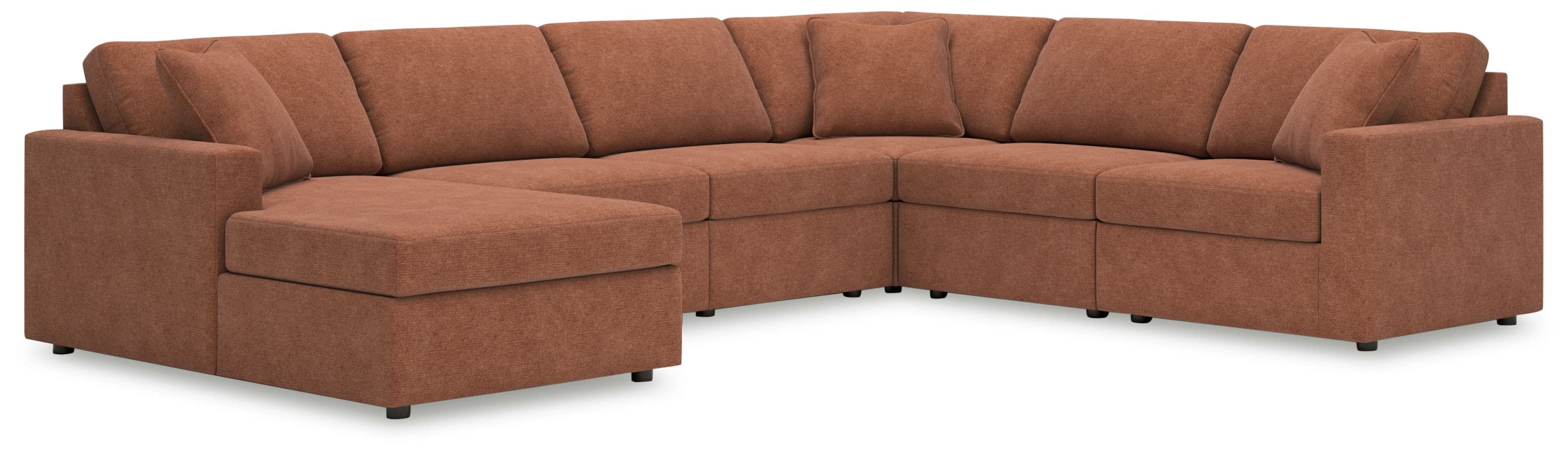 6-Piece Sectional With Laf Corner Chaise
