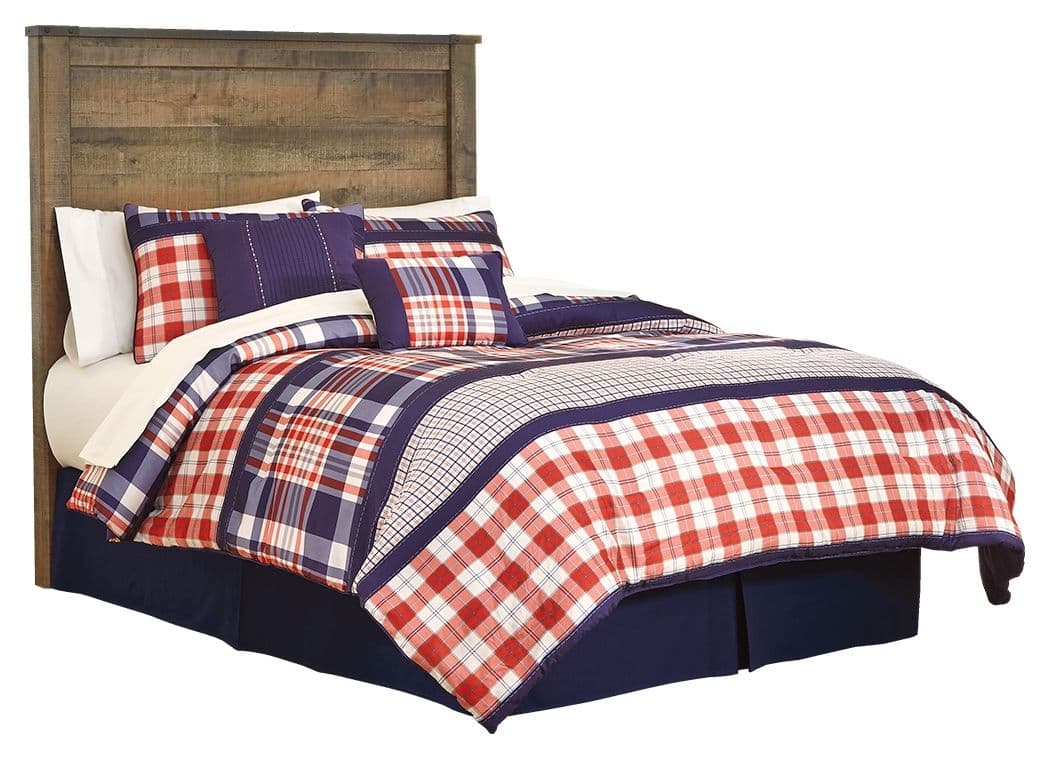 Trinell - Full Panel Headboard - Brown