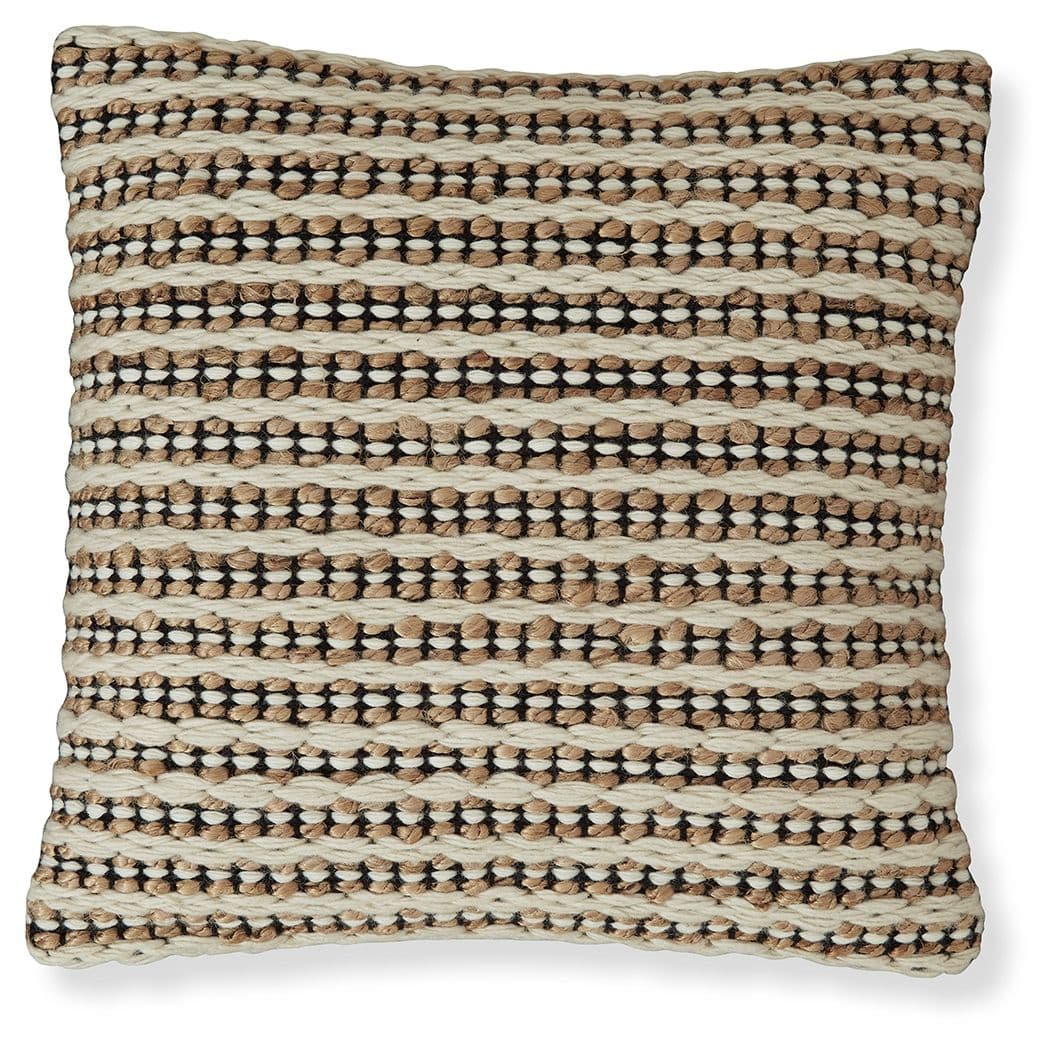 Nealington - Pillow (Set of 4) - Brown / Black / White