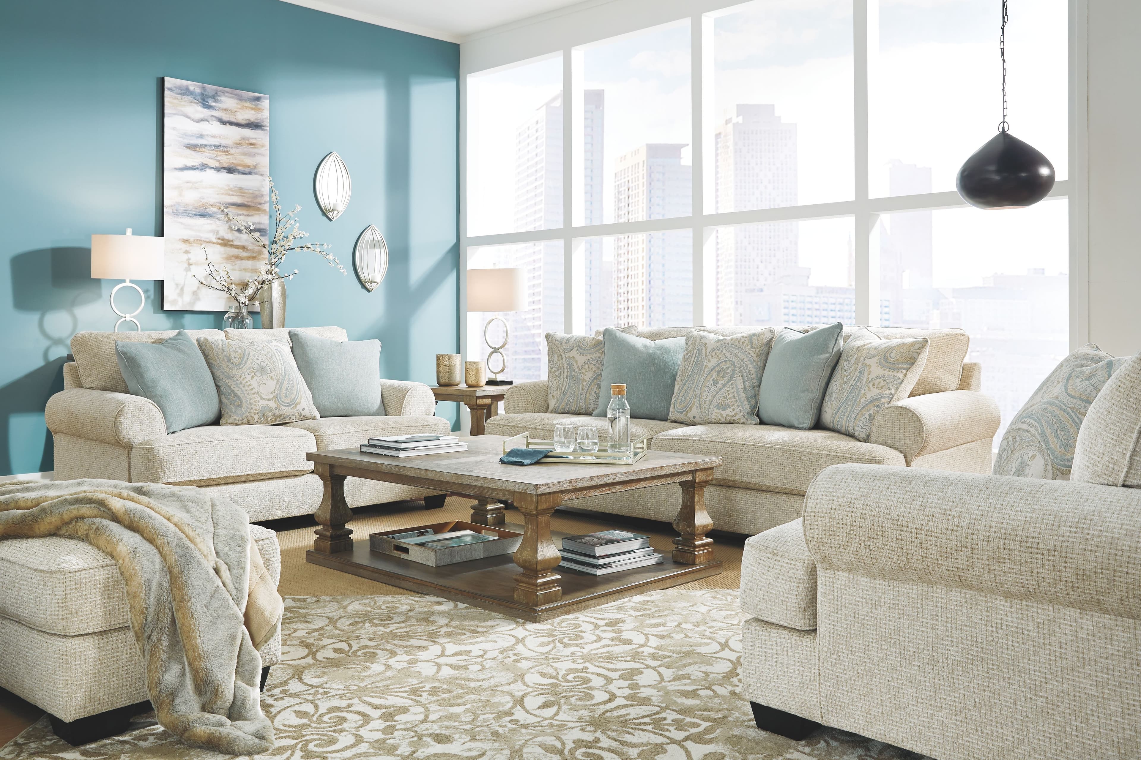 4 Pc. · Sofa, Loveseat, Chair and a Half, Ottoman