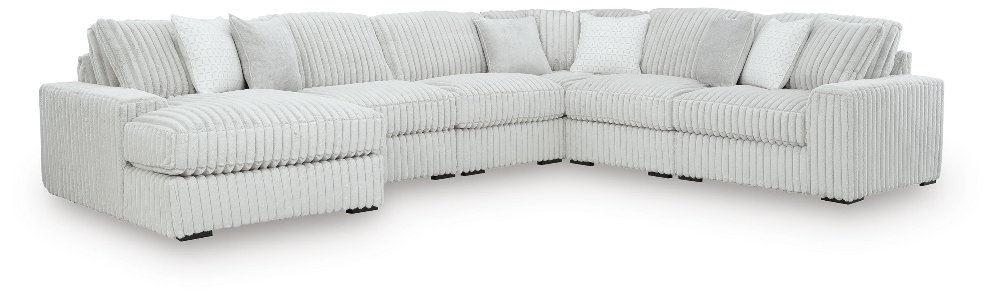 6-Piece Sectional With LAF Corner Chaise