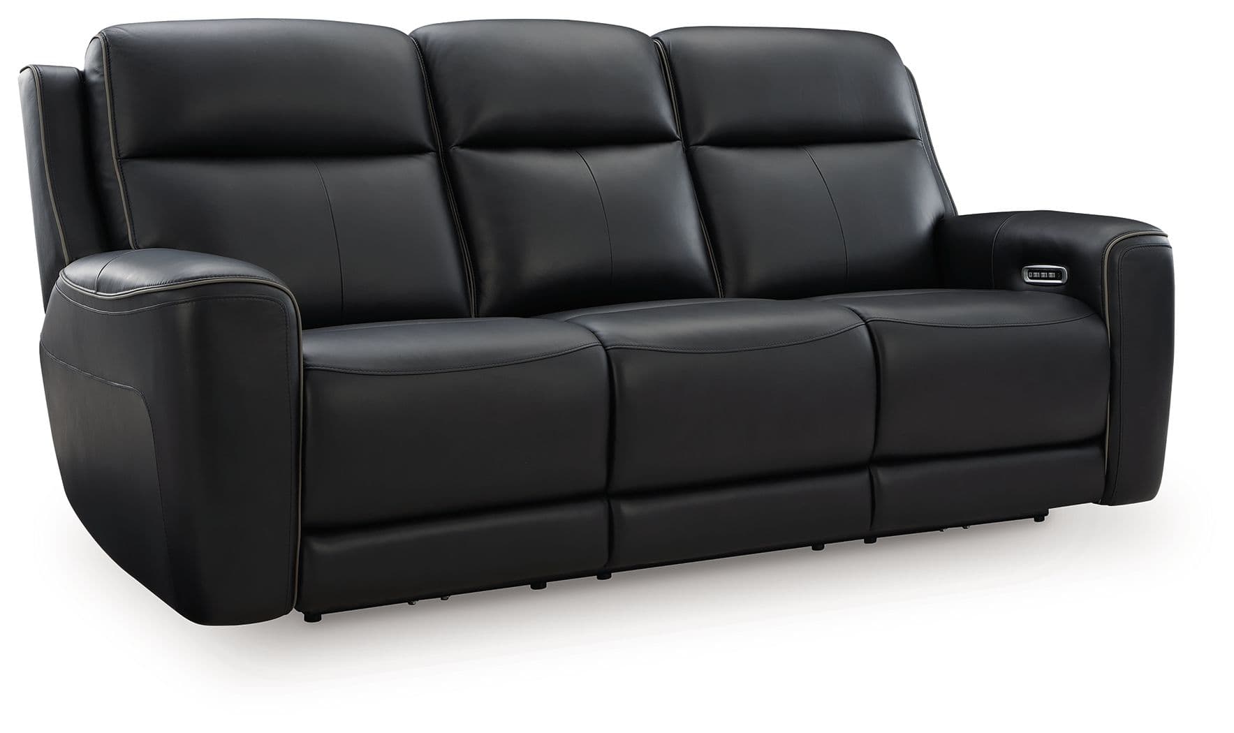 Power Reclining Sofa With Adjustable Headrest · Onyx