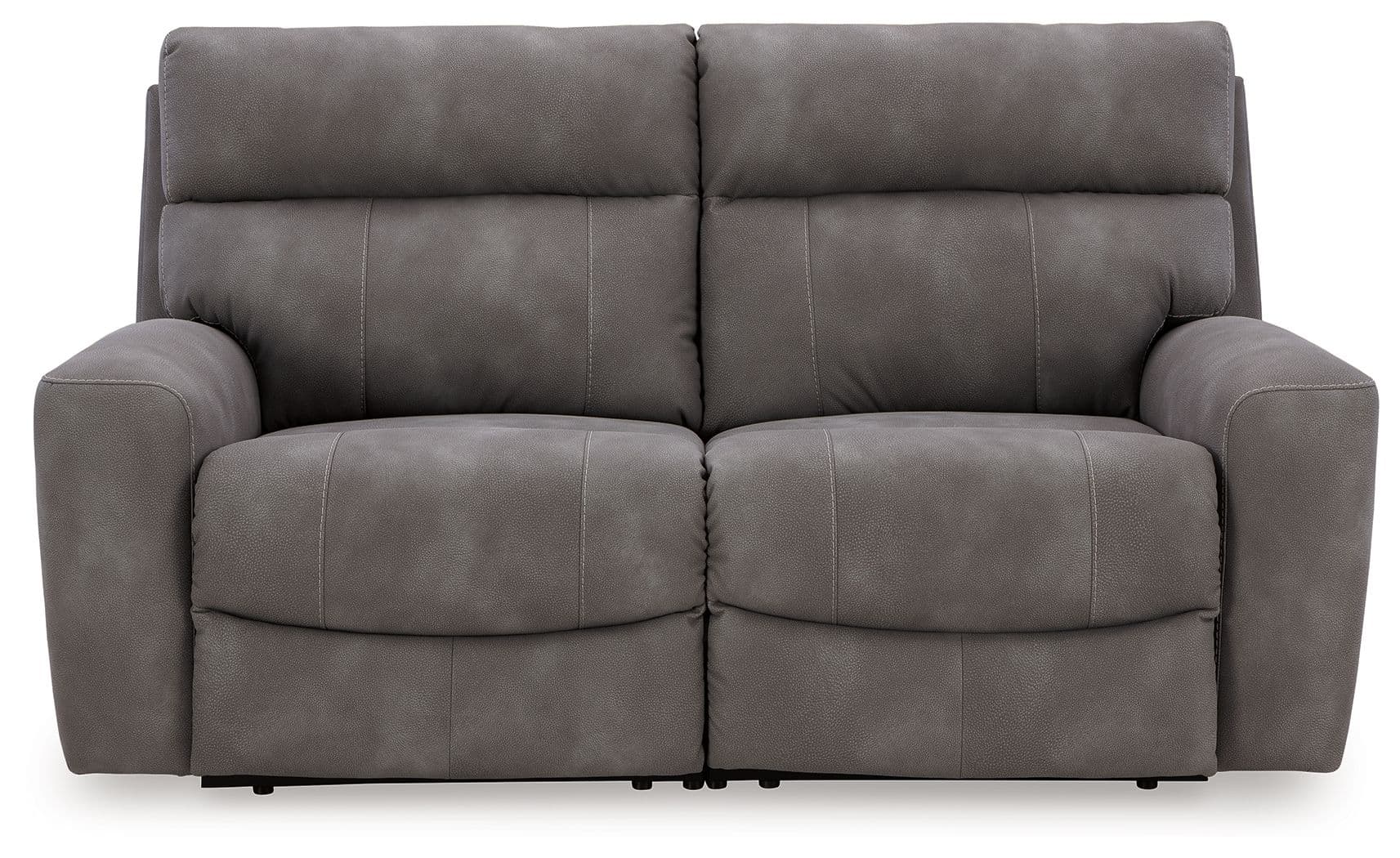 2-Piece Power Reclining Sectional Loveseat · Slate