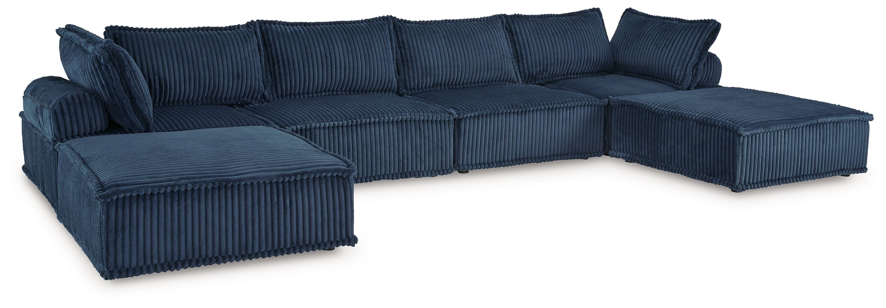 6-Piece Modular Seating · Navy